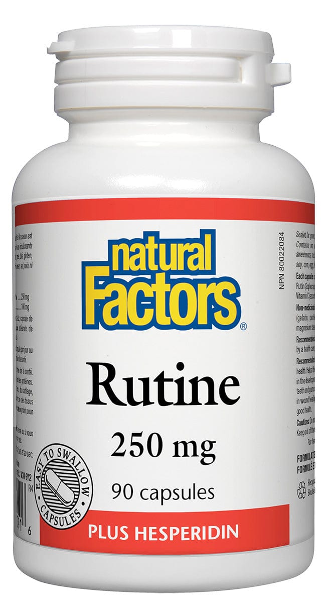 NATURAL FACTORS Suppléments Rutine (250mg) 90caps