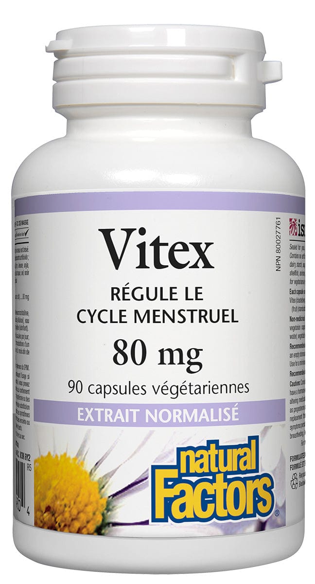 NATURAL FACTORS Suppléments Vitex 90caps