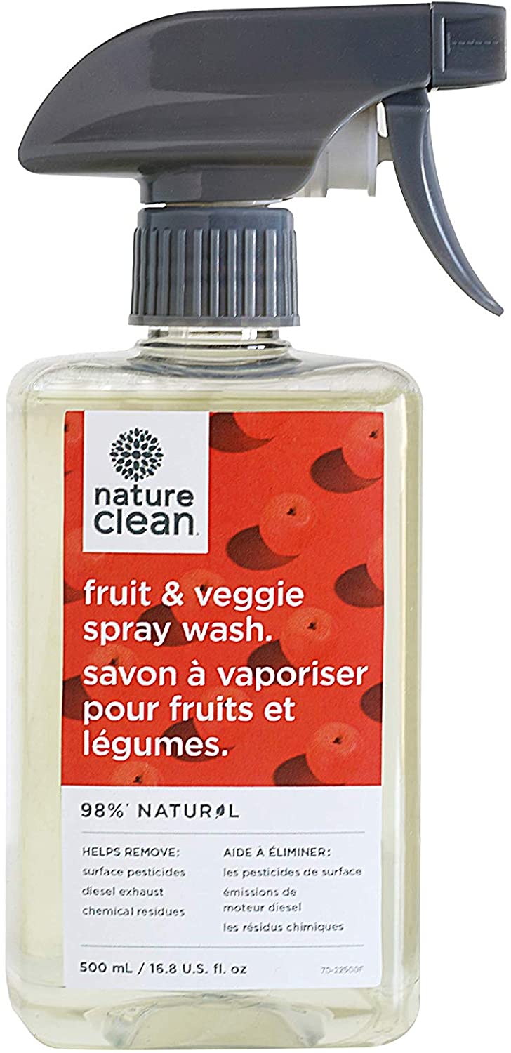 NATURE CLEAN Épicerie Nettoyant fruits et légumes (vaporisateur) 500ml