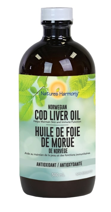 NATURE'S HARMONY Suppléments Huile de foie de morue 500ml