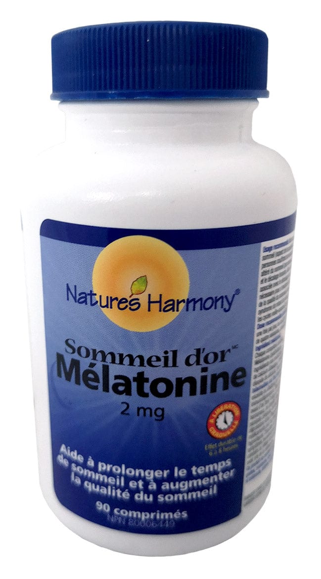 NATURE'S HARMONY Suppléments Mélatonine (2mg) 90caps