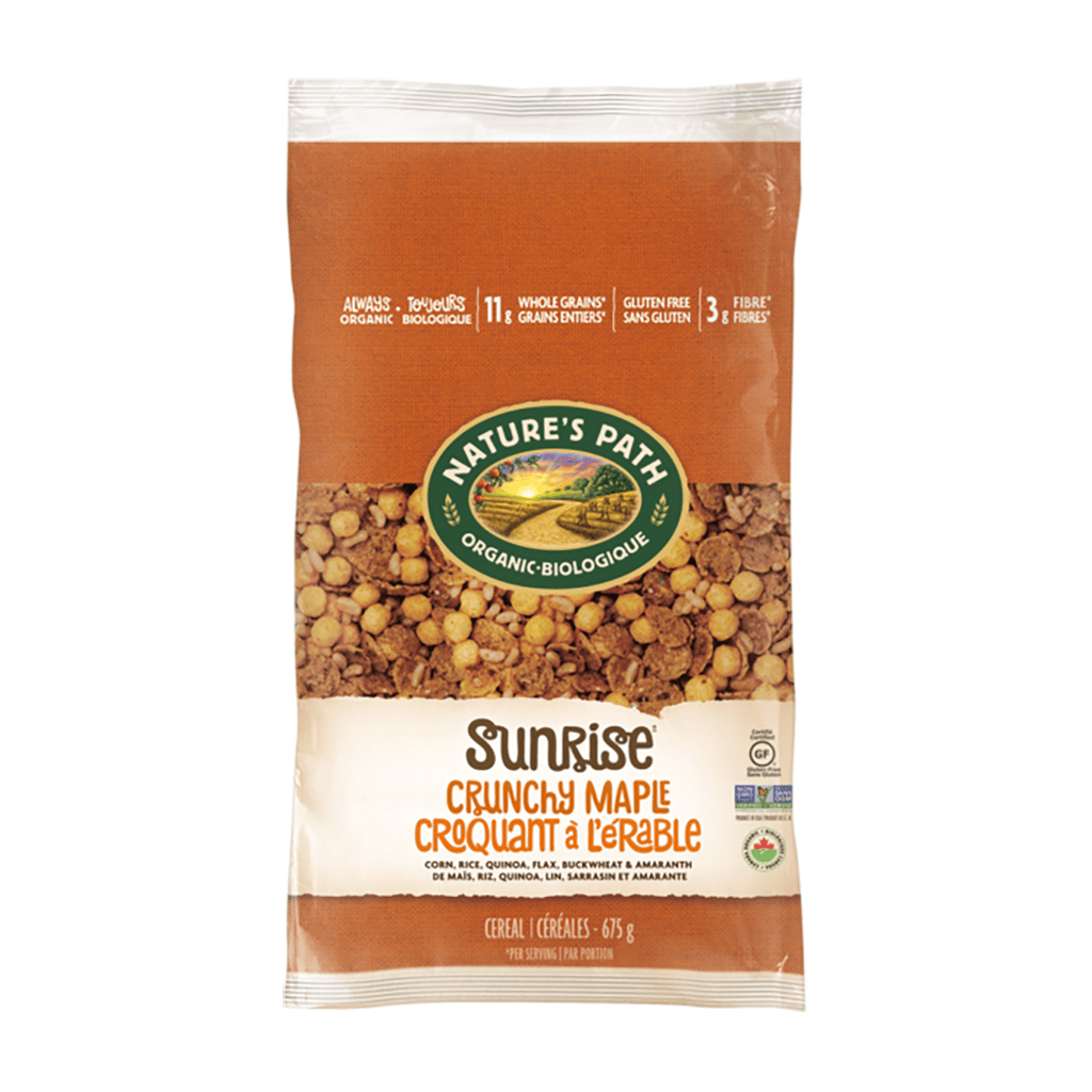 NATURE'S PATH Épicerie Céréales croquantes à l'érable bio 675g