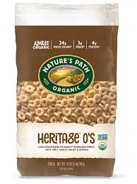 NATURE'S PATH Épicerie Céréales heritage O's biologiques 907g