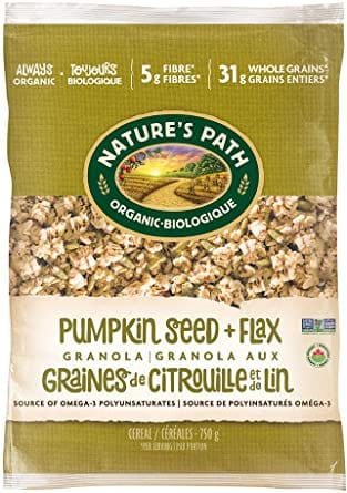 NATURE'S PATH Épicerie Granola aux graines de citrouille et de lin bio  750g