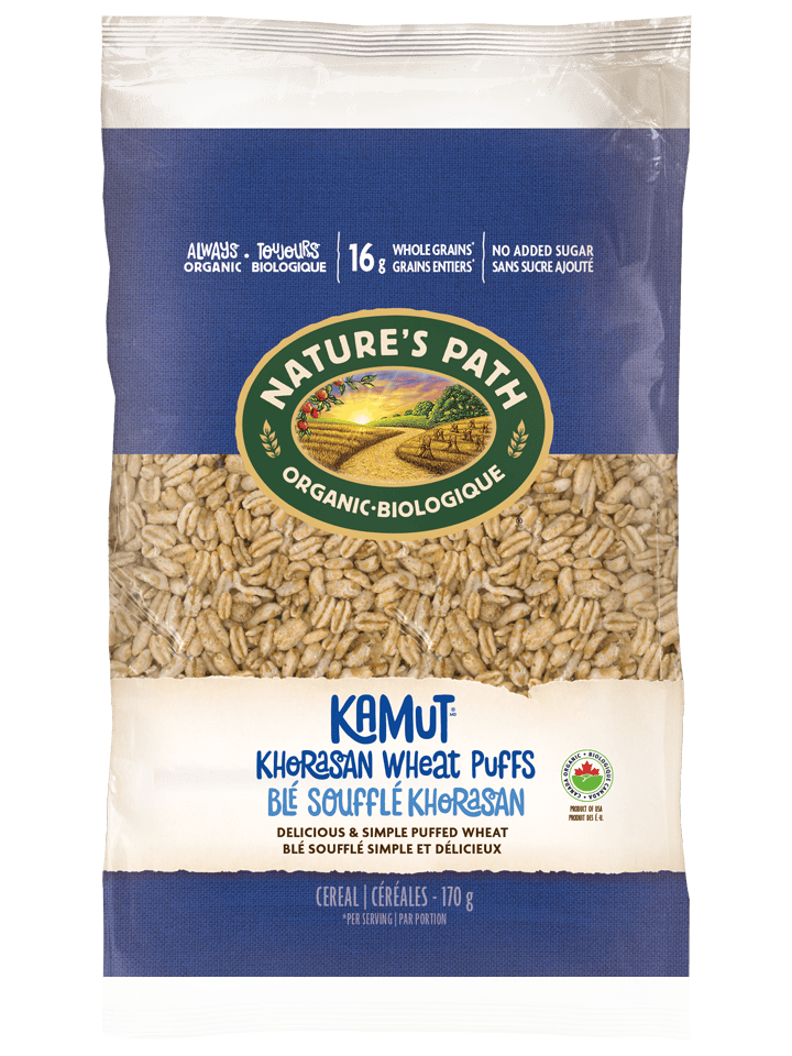 NATURE'S PATH Épicerie Kamut blé soufflé khorasan biologique 170g