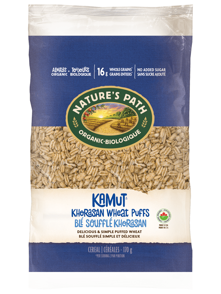 NATURE'S PATH Épicerie Kamut blé soufflé khorasan biologique 170g
