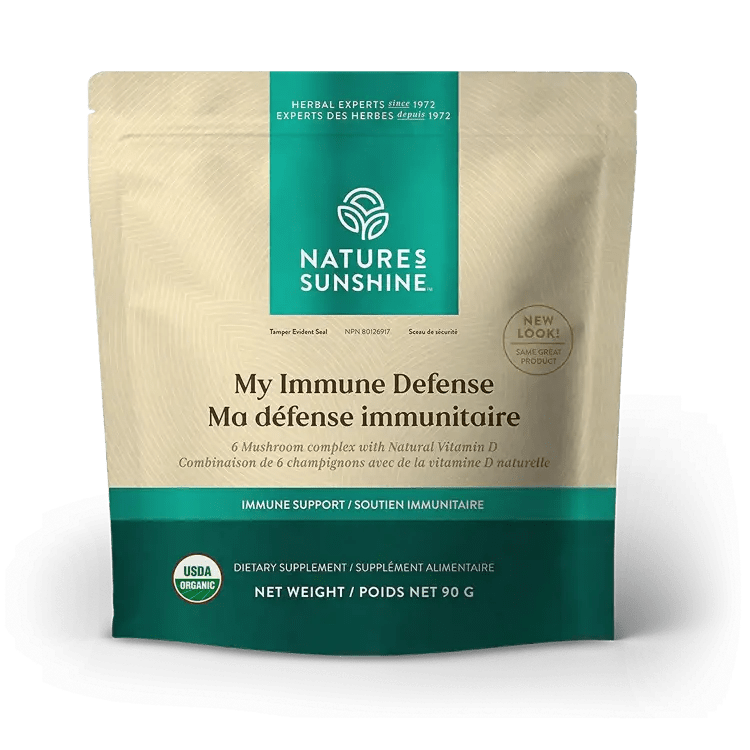 NATURE'S SUNSHINE Suppléments Ma défense immunitaire 90g
DATE DE PÉREMPTION : 30 NOVEMBRE 2025