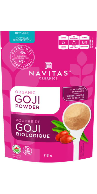 NAVITAS Épicerie Poudre de goji bio 113g