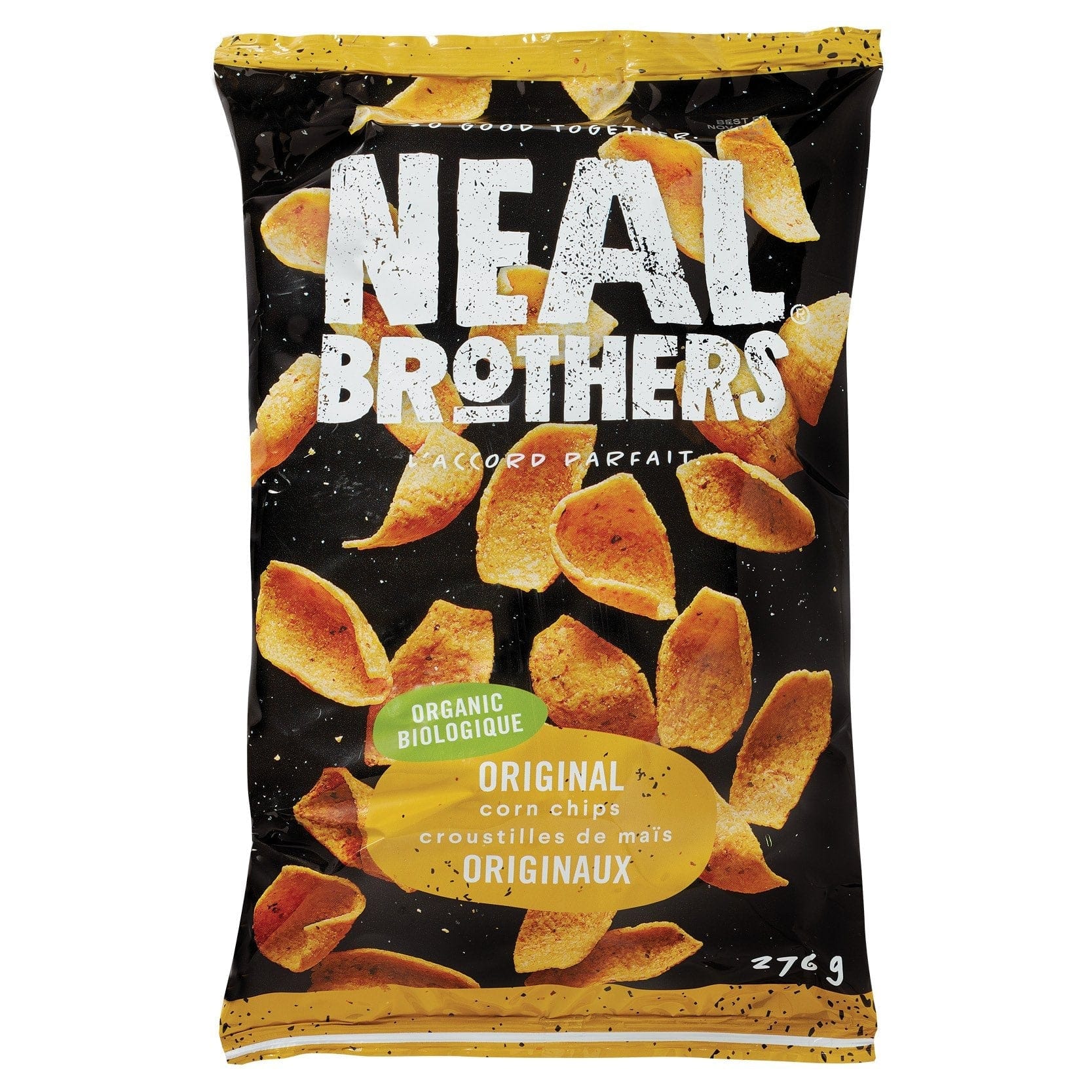 NEAL BROTHERS Épicerie Croustilles de maïs originaux bio 276g