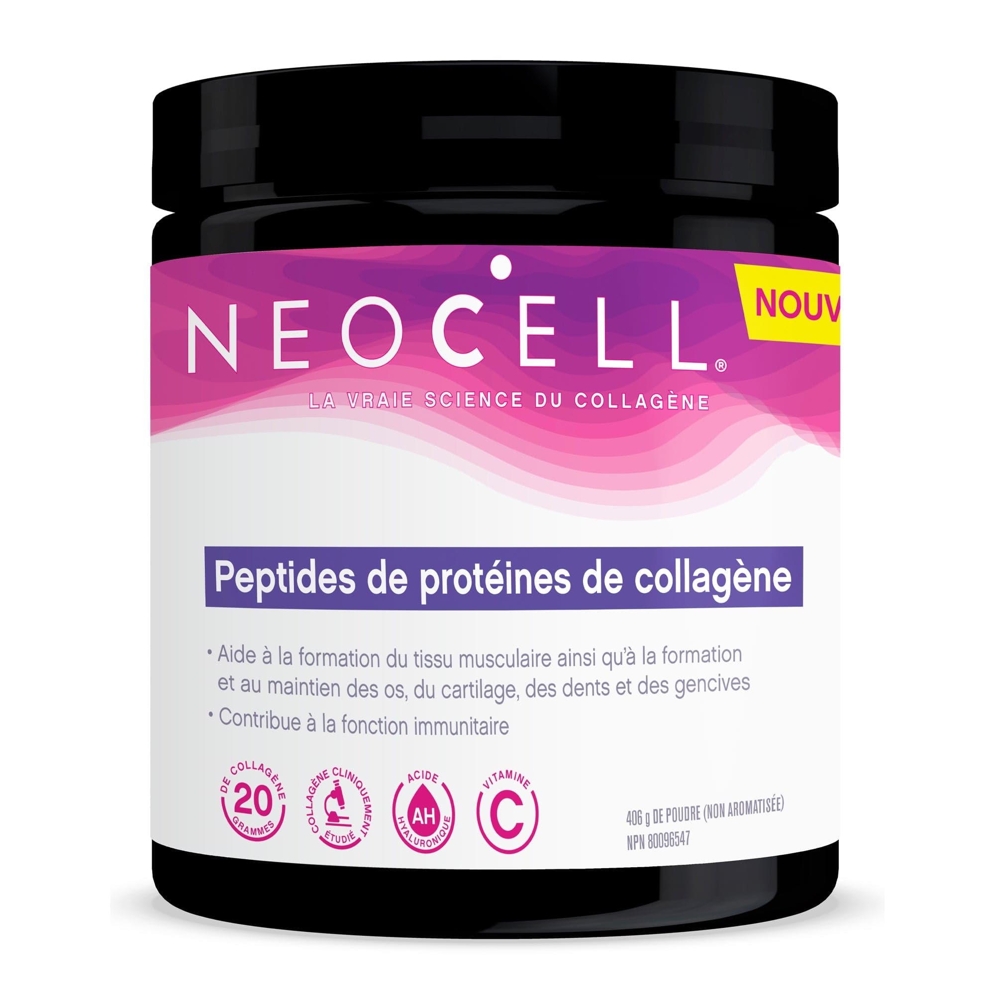 NEOCELL Suppléments Peptides de protéines de collagène 406g