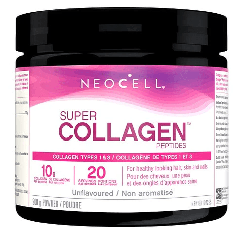 NEOCELL Suppléments Super Collagen peptides non-aromatisé  200g
DATE DE PÉREMPTION : 31 OCTOBRE 2026