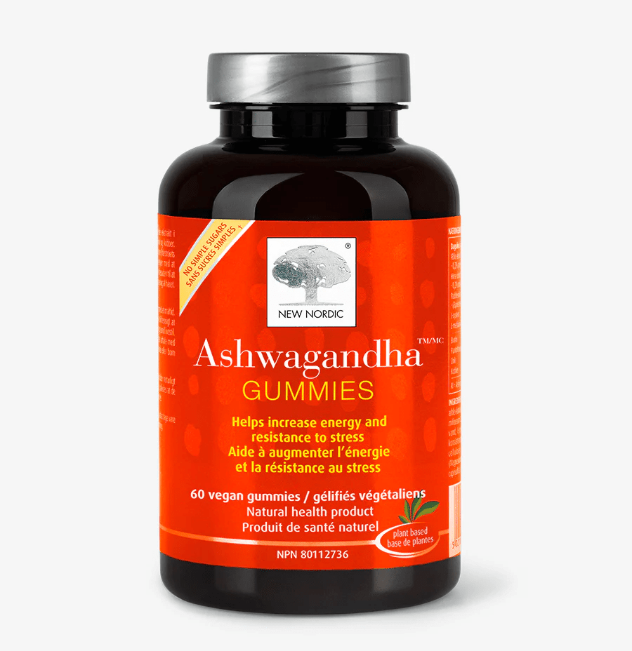 NEW NORDIC Suppléments Ashwagandha vegan (gummies) 60gummies