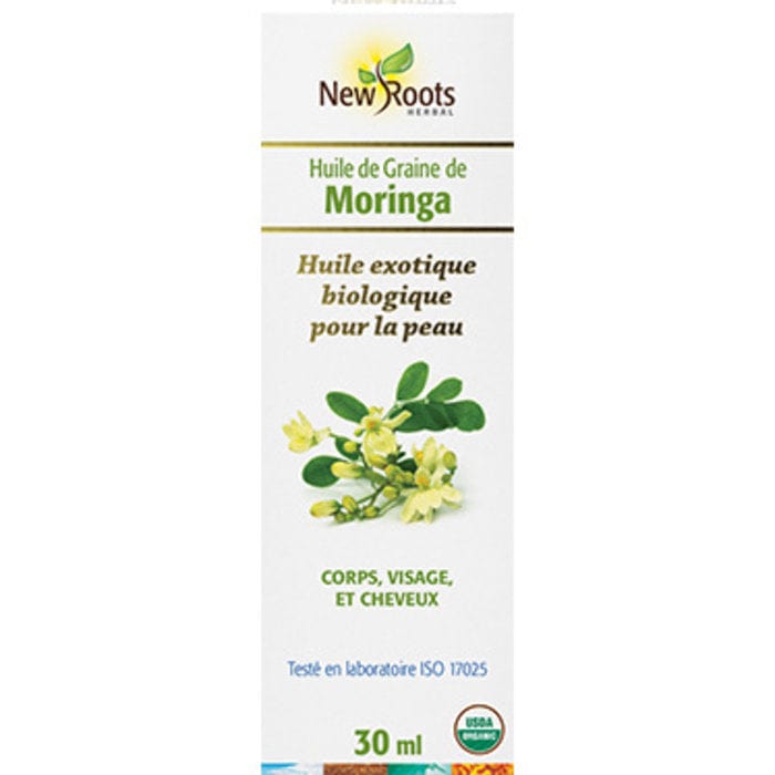 NEW ROOTS HERBAL Soins & Beauté Huile de graine de Moringa bio 30ml