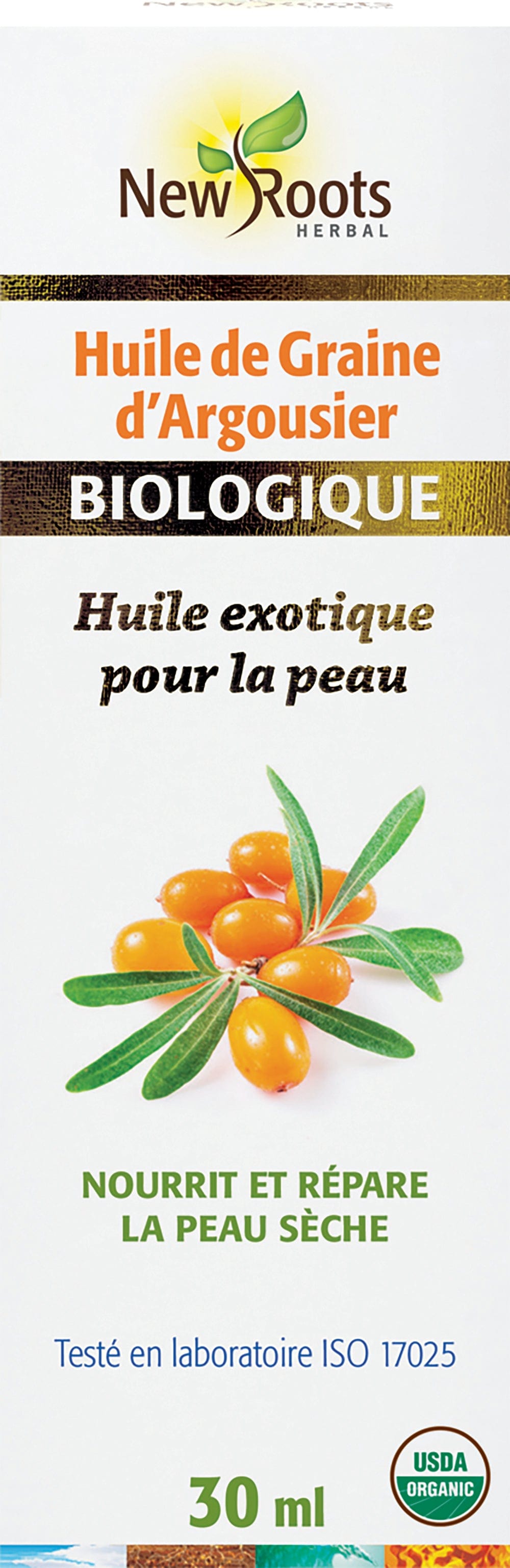 NEW ROOTS HERBAL Soins & Beauté Huile de graines d'argousier  30ml