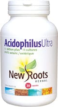 NEW ROOTS HERBAL Suppléments Acidophilus Ultra (11 milliards) 30caps