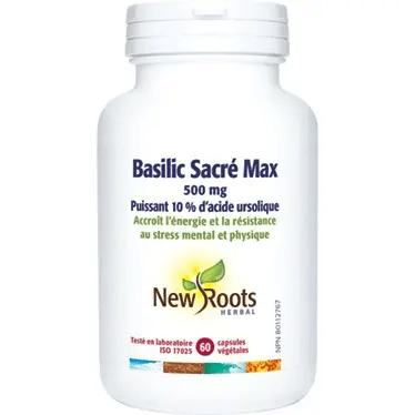 NEW ROOTS HERBAL Suppléments Basilic sacré max 60vcaps