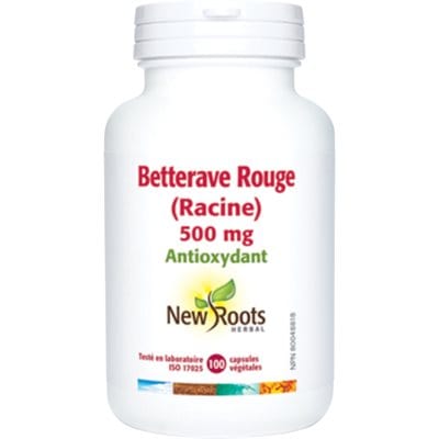 NEW ROOTS HERBAL Suppléments Betterave rouge (racine) 500 mg 100vcaps