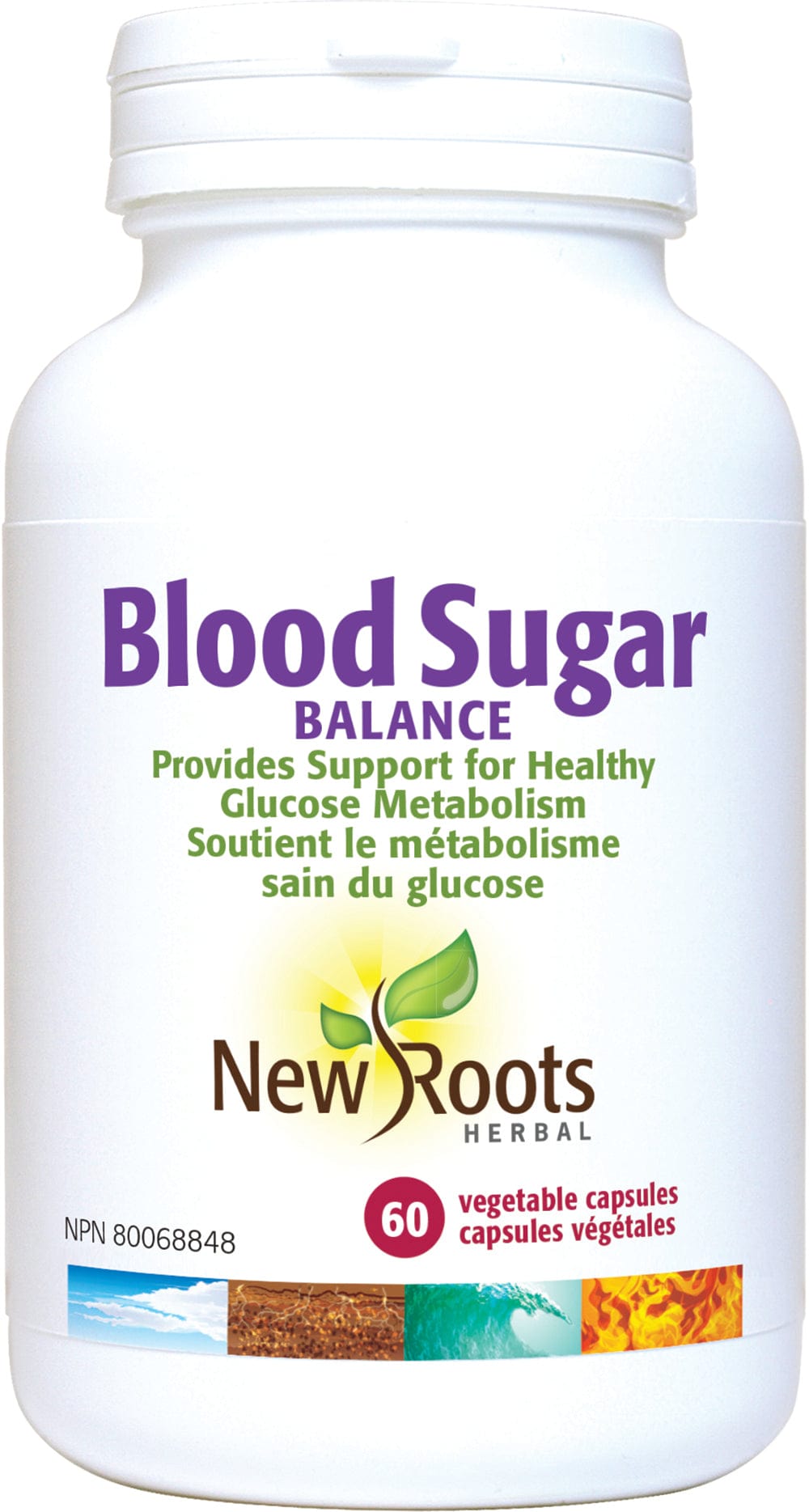 NEW ROOTS HERBAL Suppléments Blood Sugar balance 60caps