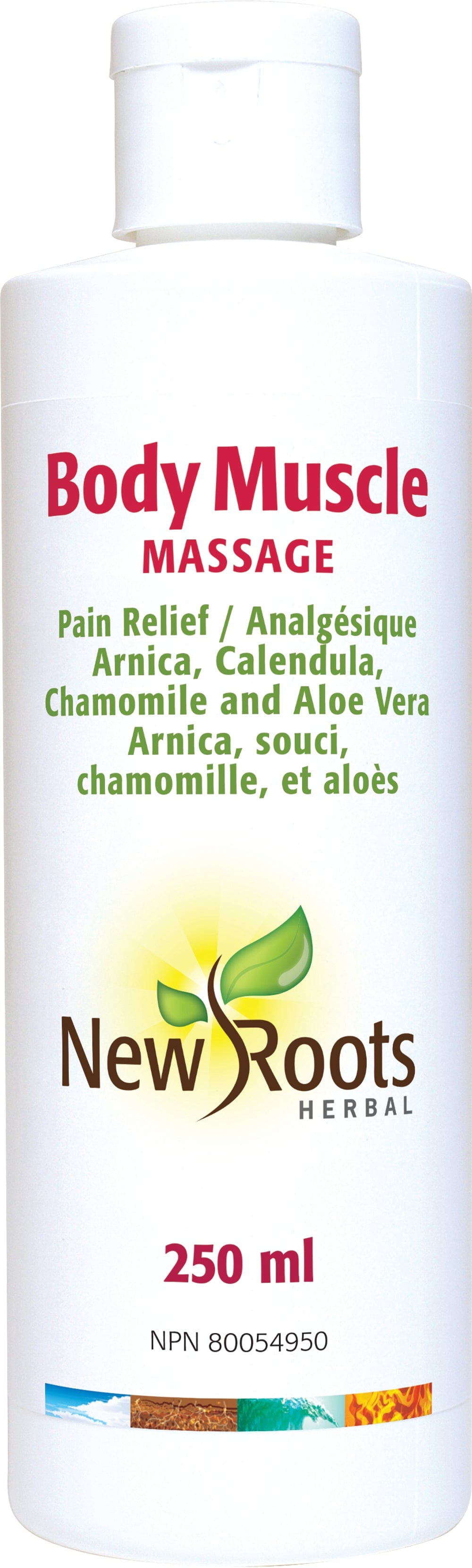 NEW ROOTS HERBAL Suppléments Body Muscle (massage) 250ml