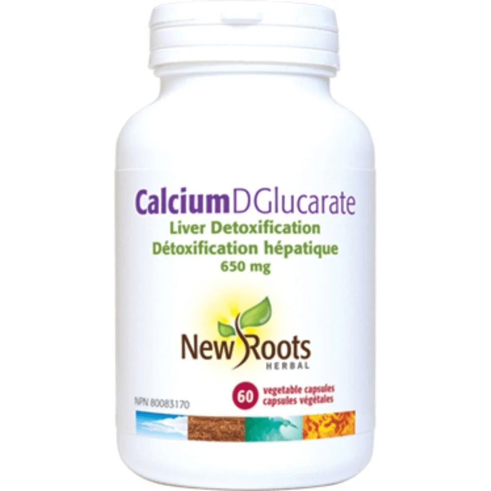 NEW ROOTS HERBAL Suppléments Calcium d-glucarate 60vcaps
