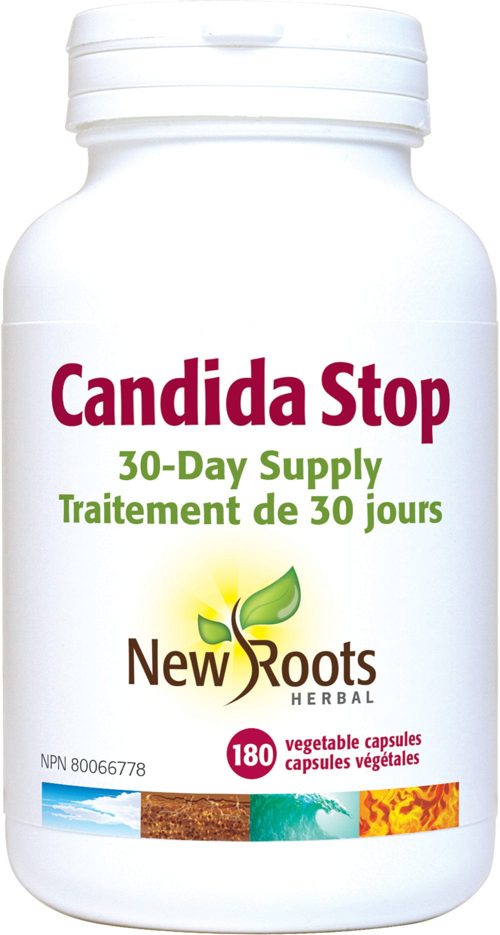 NEW ROOTS HERBAL Suppléments Candida Stop 180caps
