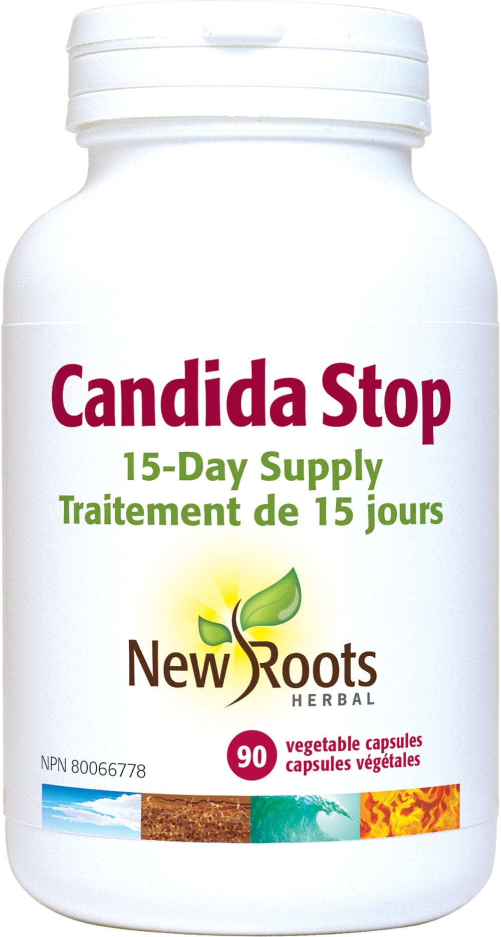 NEW ROOTS HERBAL Suppléments Candida Stop 90caps