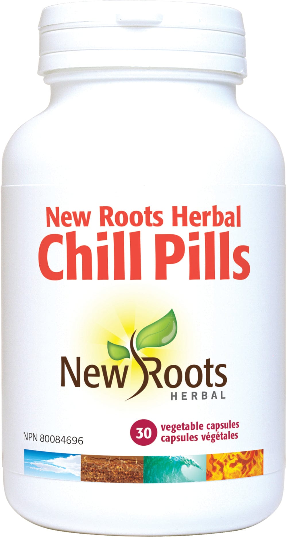 NEW ROOTS HERBAL Suppléments Chill Pills / On se calme 30caps