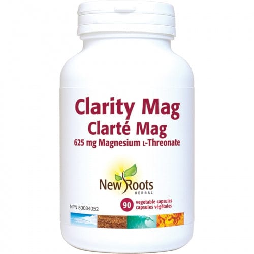 NEW ROOTS HERBAL Suppléments Clarité mag  90caps