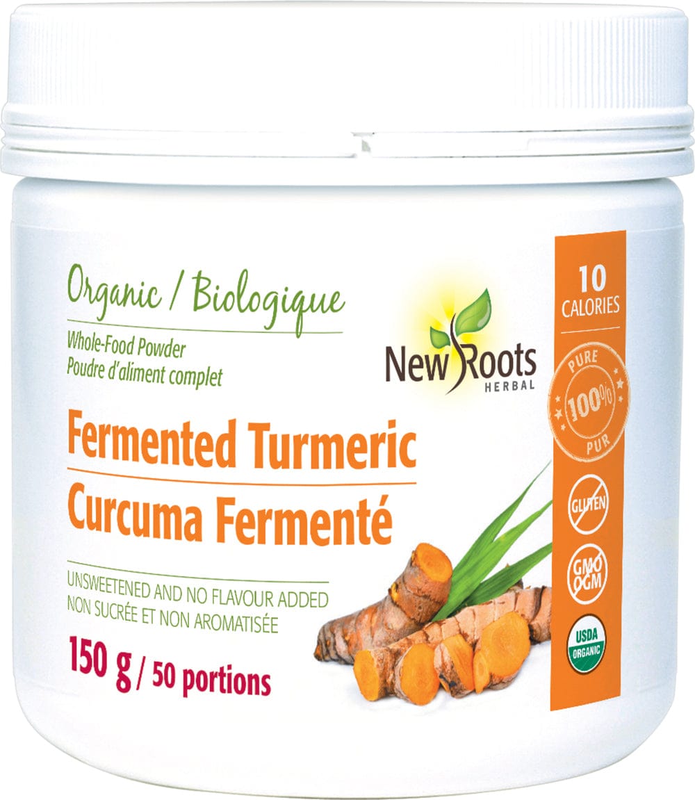 NEW ROOTS HERBAL Suppléments Curcuma fermenté n-s / s-s bio 150g