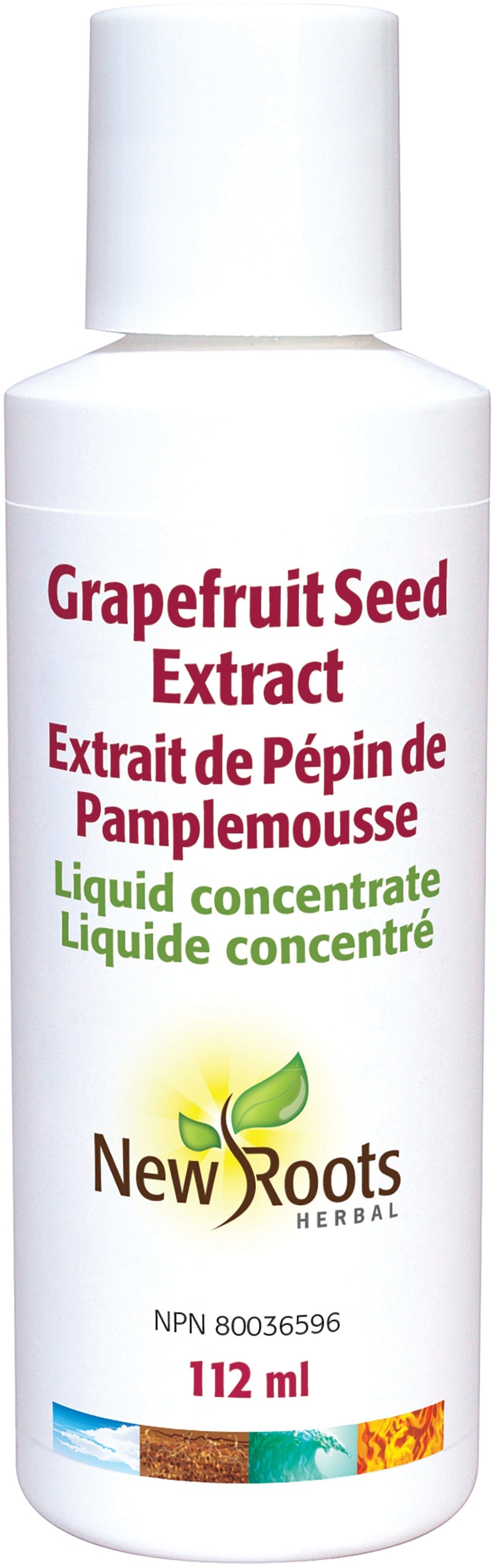 NEW ROOTS HERBAL Suppléments Extrait pépins de pamplemousse  112ml