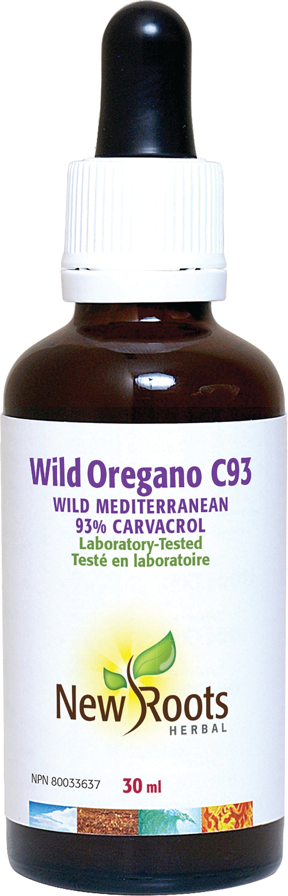 NEW ROOTS HERBAL Suppléments Huile d'origan (wild oregano C93) 30ml