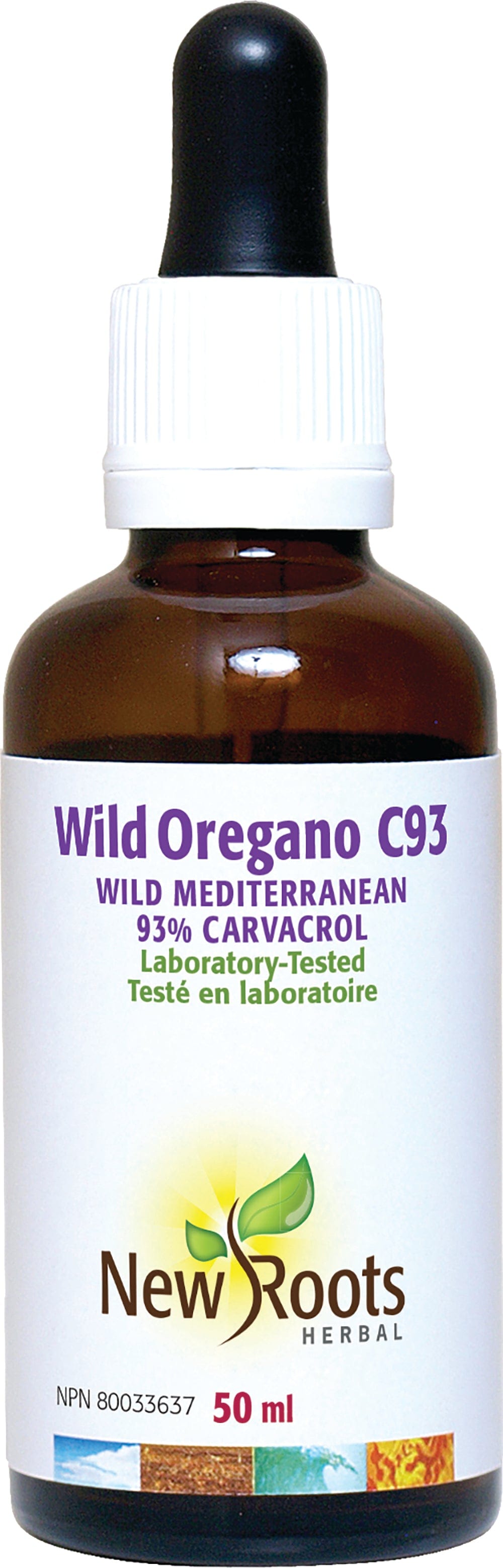 NEW ROOTS HERBAL Suppléments Huile d'origan (wild oregano C93) 50ml