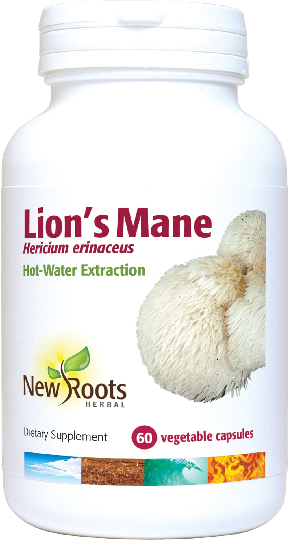 NEW ROOTS HERBAL Suppléments Lion's Mane (Hericium) 60vcaps