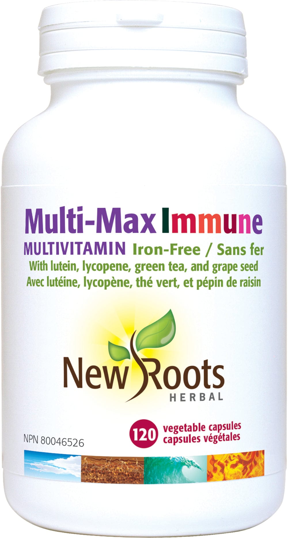 NEW ROOTS HERBAL Suppléments Multi-max Immune 120caps