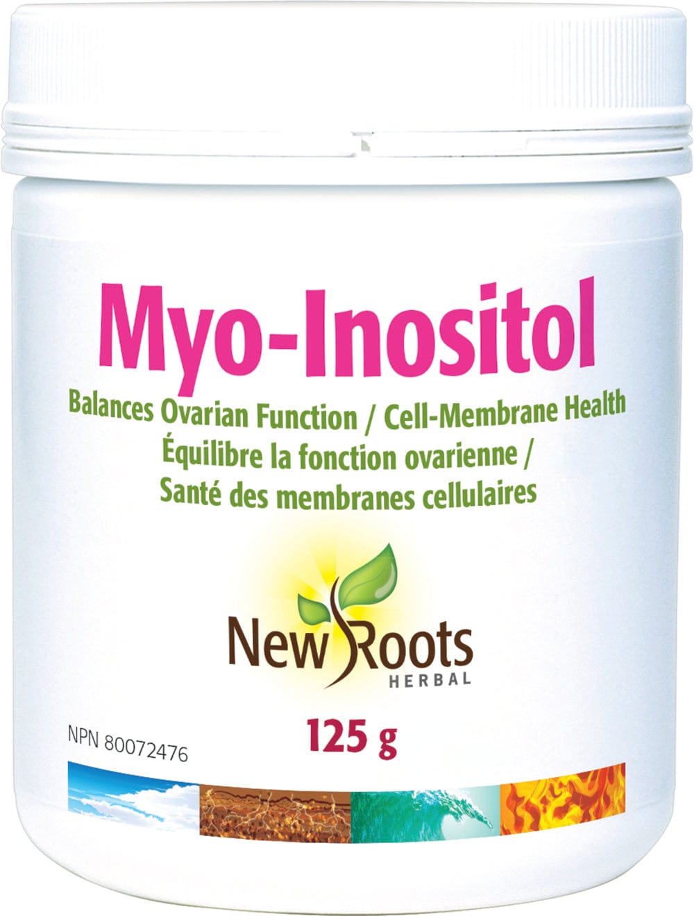NEW ROOTS HERBAL Suppléments Myo-Inositol 125g