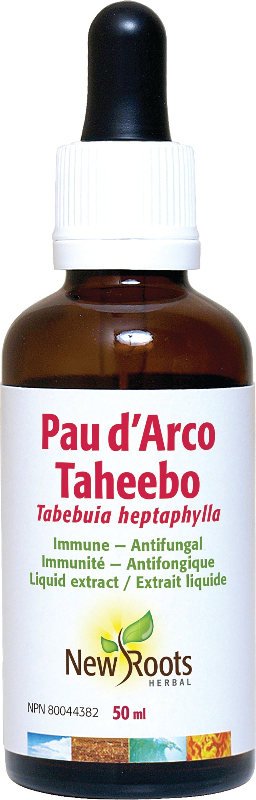 NEW ROOTS HERBAL Suppléments Pau d'Arco Taheebo (liquide) 50ml