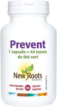 NEW ROOTS HERBAL Suppléments Prevent  60vcaps