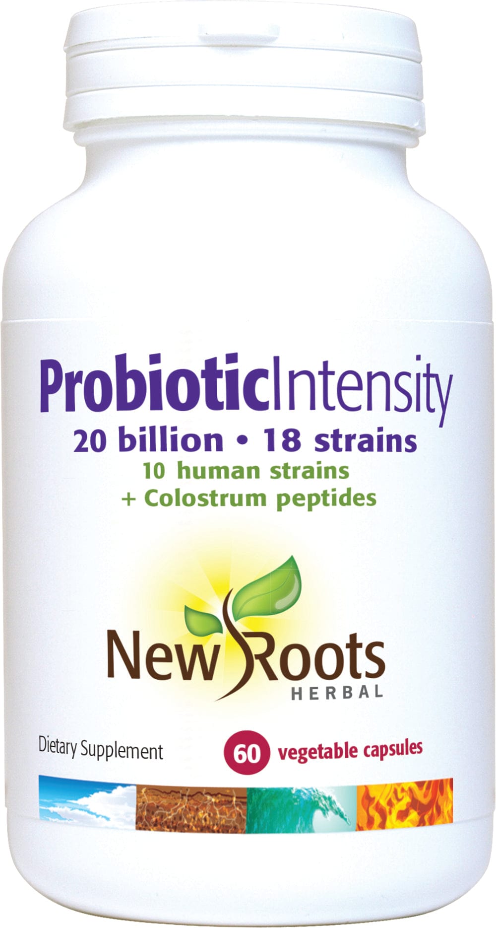 NEW ROOTS HERBAL Suppléments Probiotic intensity (20milliard) 60caps