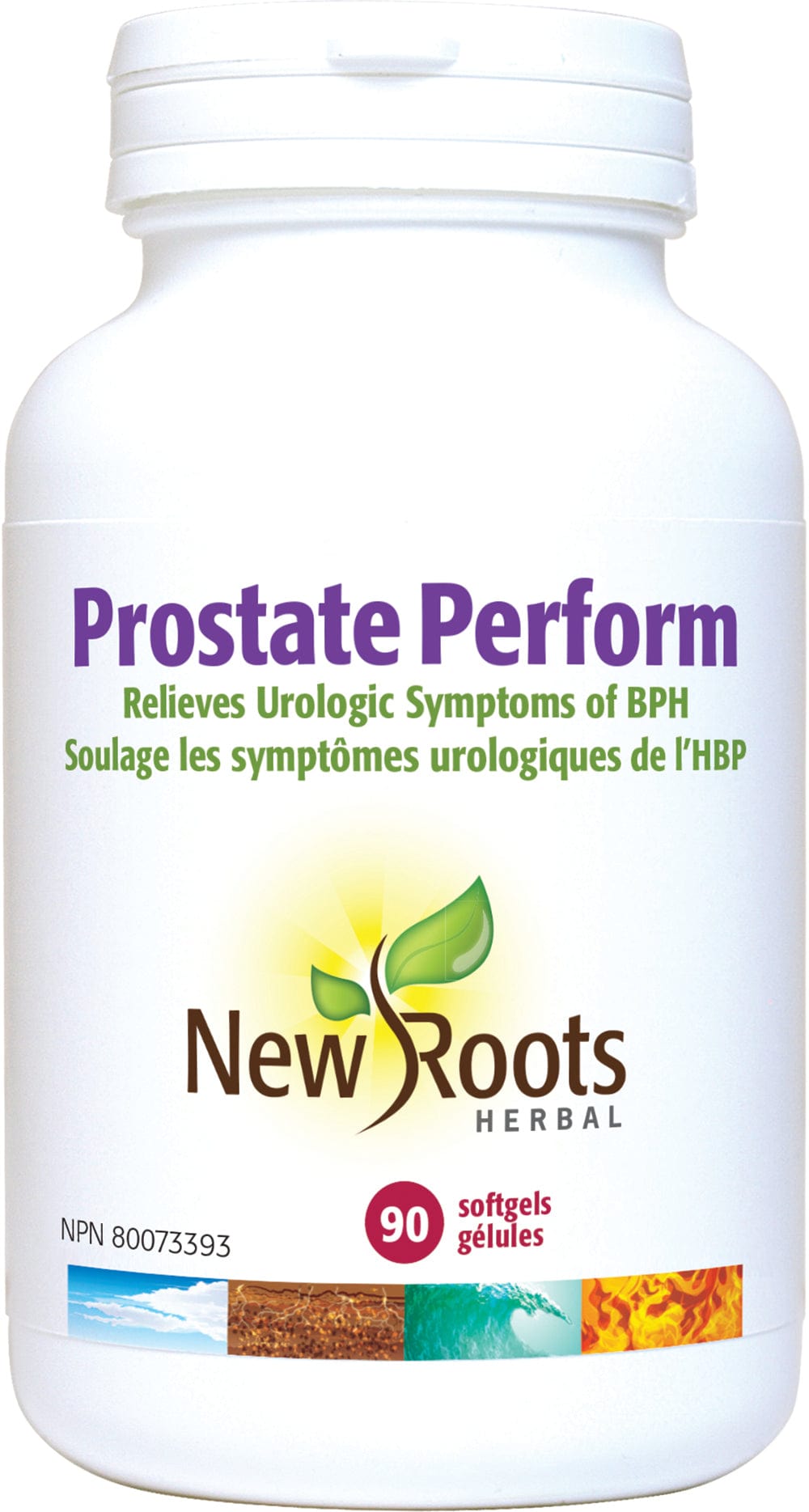 NEW ROOTS HERBAL Suppléments Prostate Perform 90gel