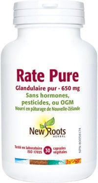 NEW ROOTS HERBAL Suppléments Rate pure 30caps