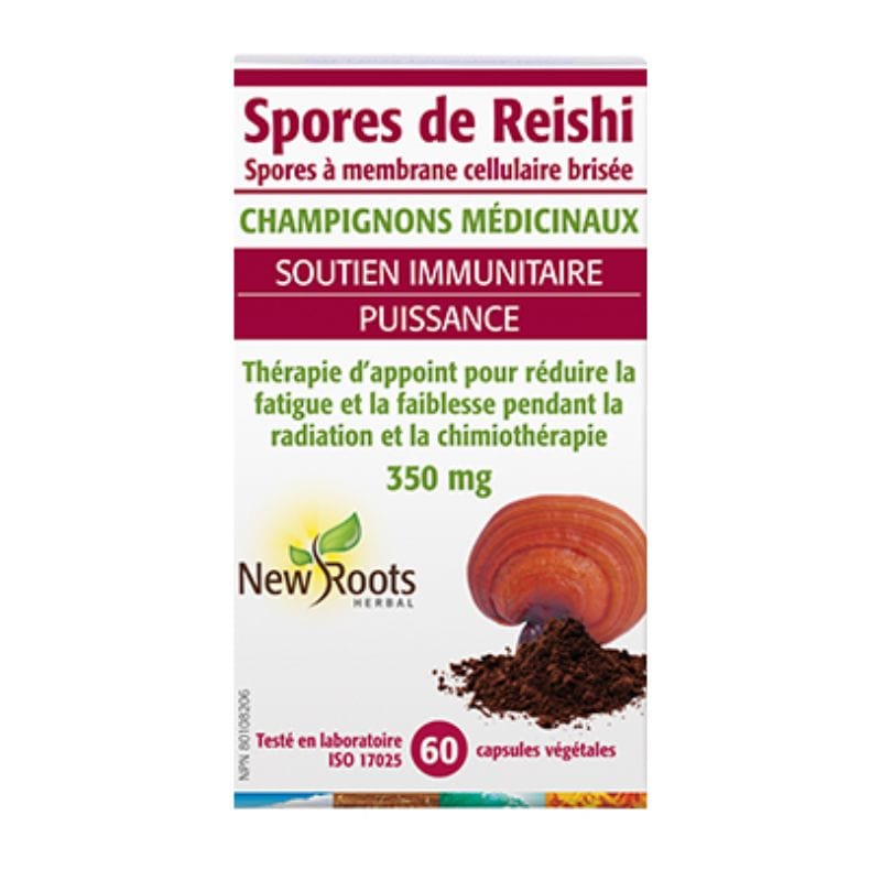NEW ROOTS HERBAL Suppléments Reishi spores  60vcaps