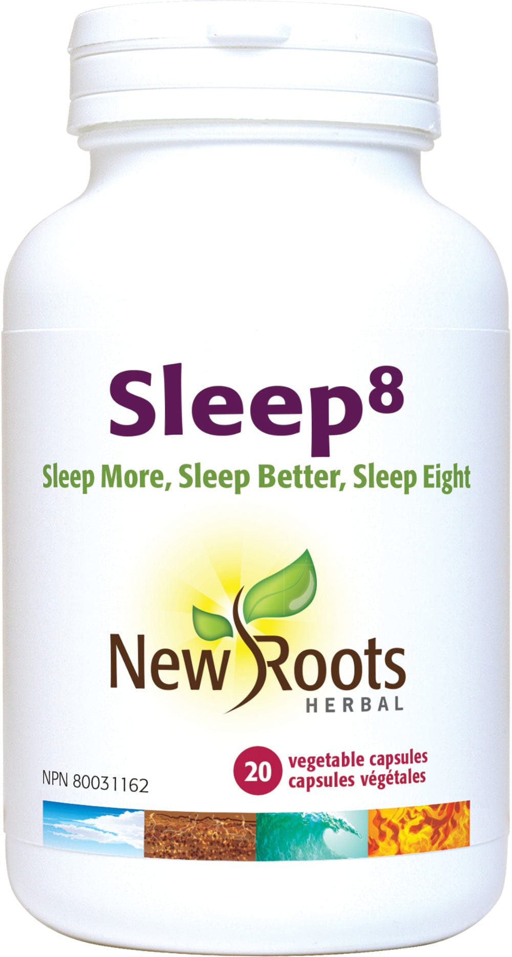 NEW ROOTS HERBAL Suppléments Somni8 20vcaps