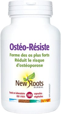 NEW ROOTS HERBAL Suppléments Strong Bones / Osteo-résiste 180vcaps