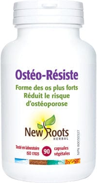 NEW ROOTS HERBAL Suppléments Strong Bones / Osteo-résiste 90vcaps