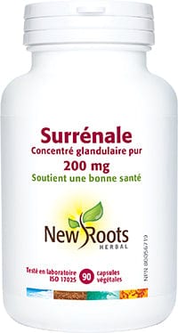 NEW ROOTS HERBAL Suppléments Surrénale 200mg  90caps