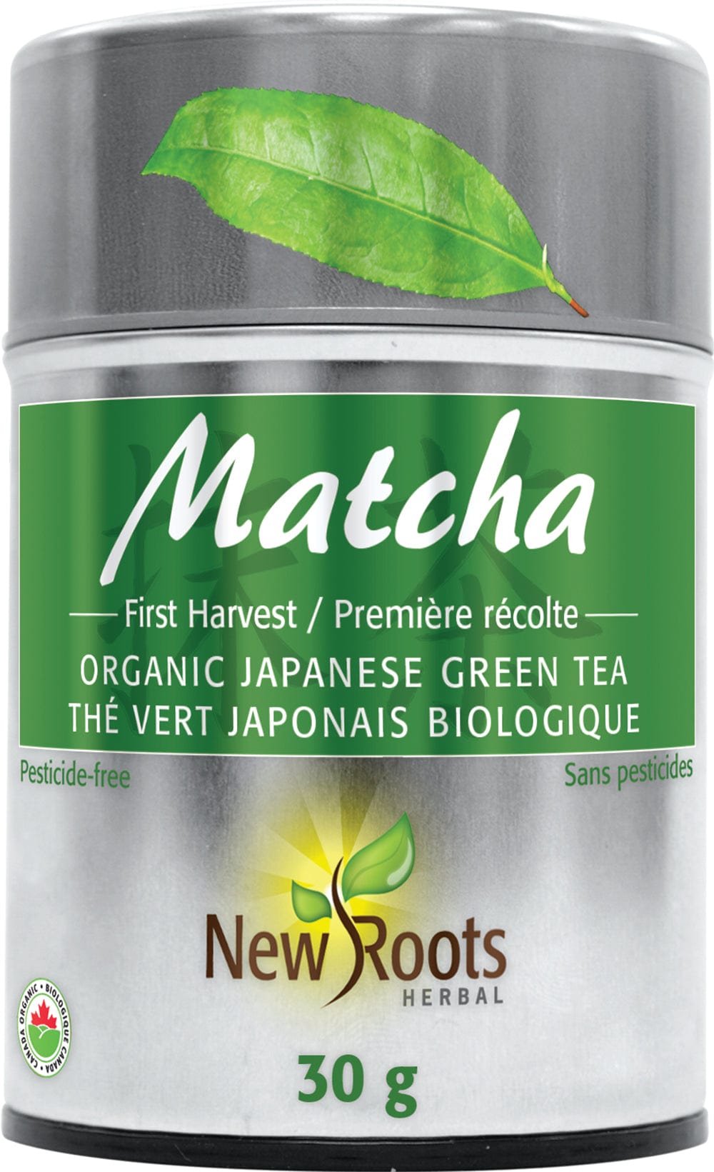 NEW ROOTS HERBAL Suppléments Thé vert matcha bio (première moisson) 30g