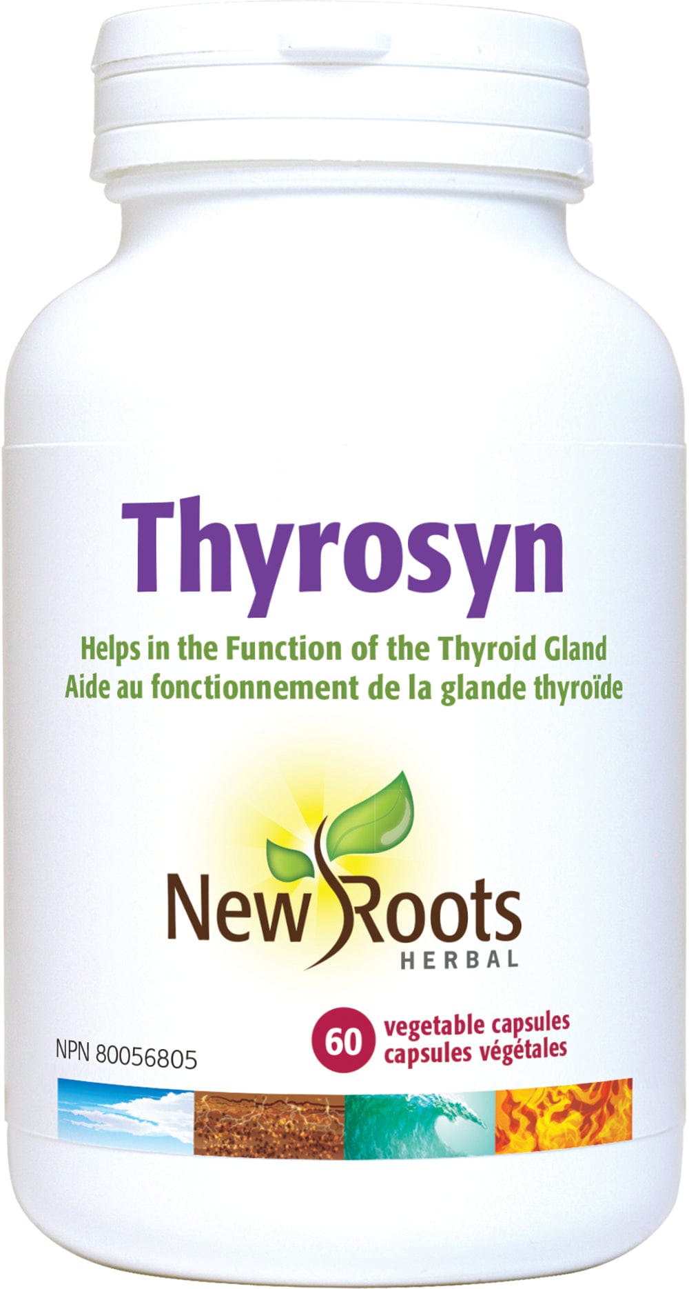 NEW ROOTS HERBAL Suppléments Thyrosyn 60caps