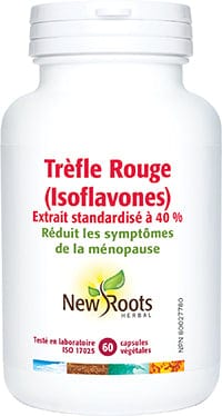 NEW ROOTS HERBAL Suppléments Trèfle des prés (isoflavones) 40% 60vcaps