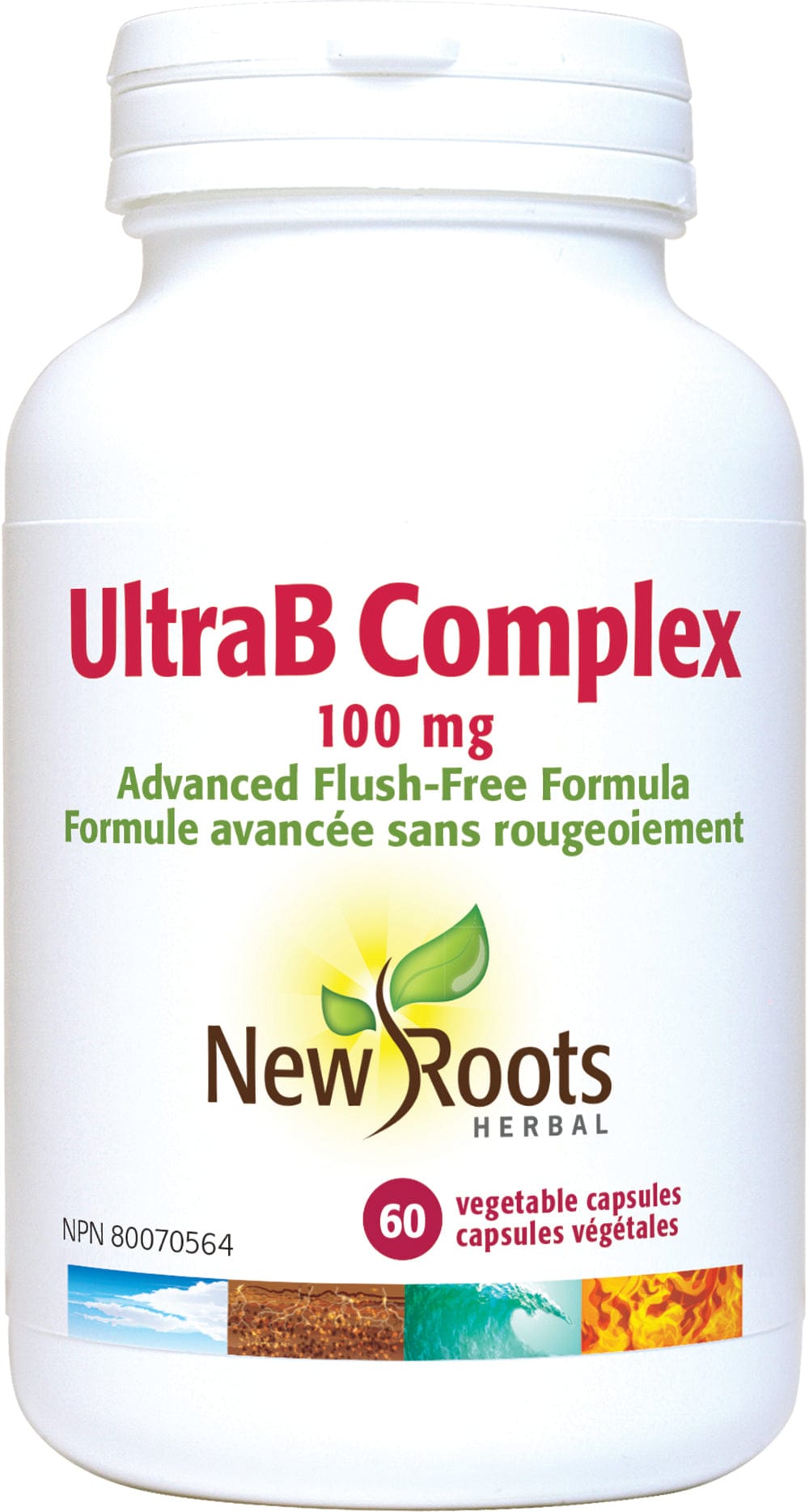 NEW ROOTS HERBAL Suppléments Ultra B complex 100mg 60vcaps