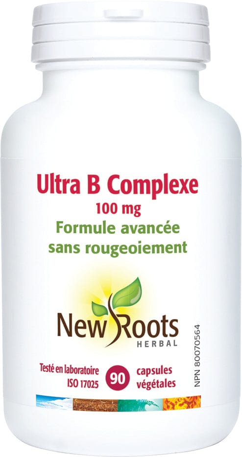 NEW ROOTS HERBAL Suppléments Ultra B complex 100mg 90caps